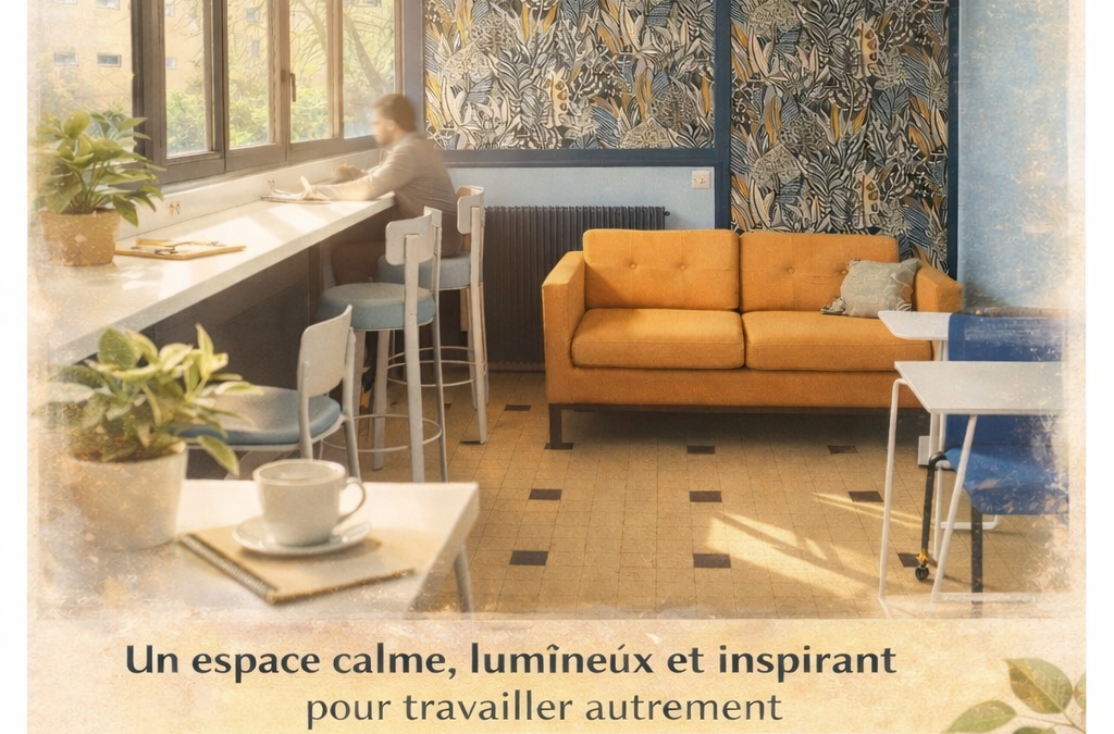 NOUVEAUTE: ESPACE DE COWORKING