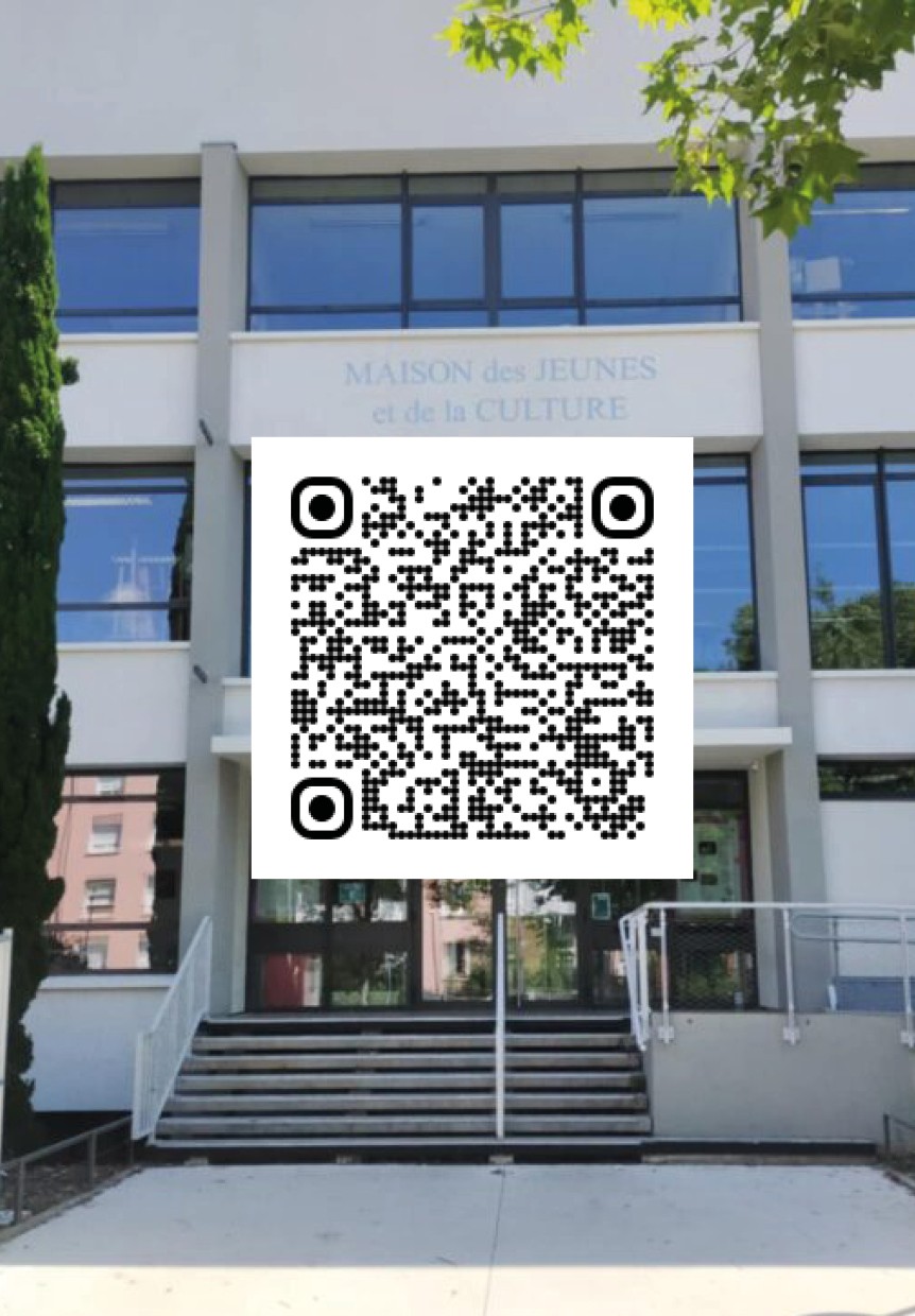 don MJC villeurbanne QRcode Soutenez la MJC
