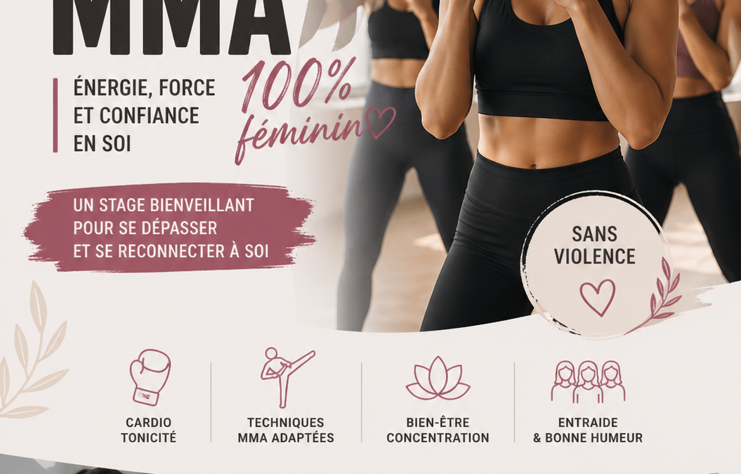 Stage Body MMA 100% filles-femmes – Des 14 ans – Samedi 16 janvier 2027